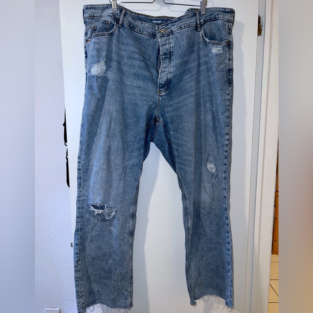 High-Waisted Kicker Boot-Cut Jeans